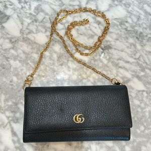 Gucci Marmont Wallet - Authentic converted to crossbody